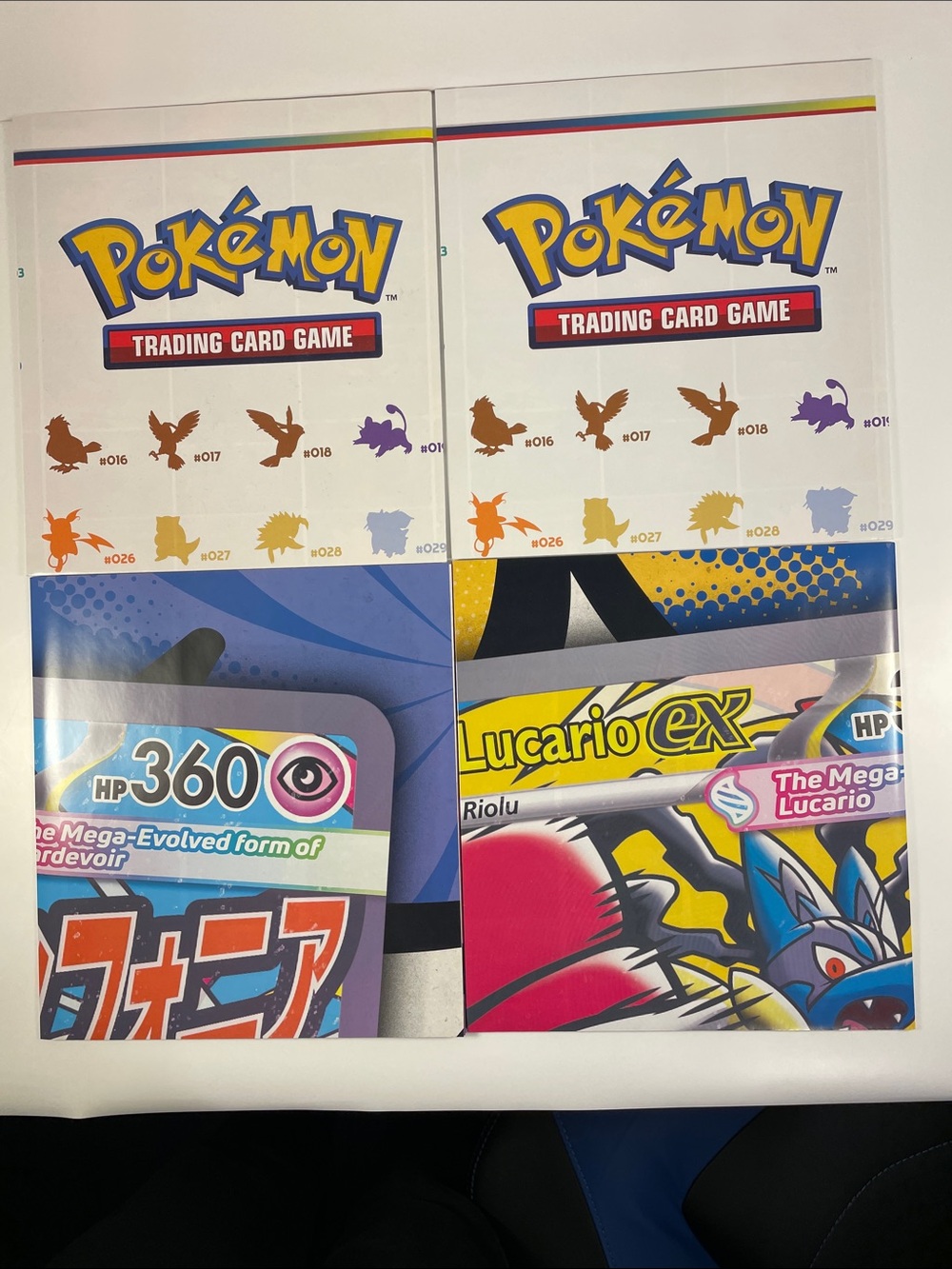 Pokemon Art Posters-2 Pokemon 151, 1 Mega Lucario and 1 Mega Gardevoir